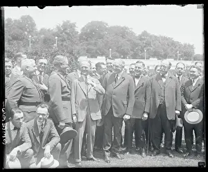 Harding Prints: President Harding Initiated into Fraternity