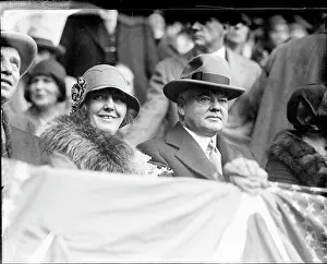 Audience Prints: President Hoover Watching The World Series