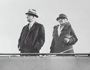 Savannah Prints: President Hoover and Wife