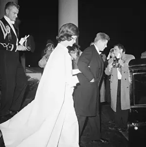 Photojournalist Prints: President and Jackie Kennedy Leaving for Inaugural Ball