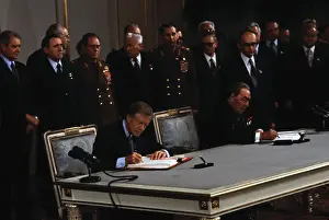 President Jimmy Carter and Affiliates of Salt-2 Treaty
