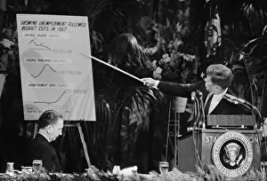 President John F. Kennedy Addressing Budget