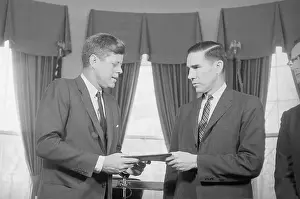 Report Prints: President John F. Kennedy and Alexander Heard