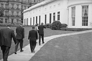 President John F. Kennedy and First Lady Returning to White House