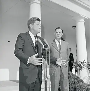 President John F. Kennedy Speaking