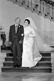 President Johnson and Daughter Lynda