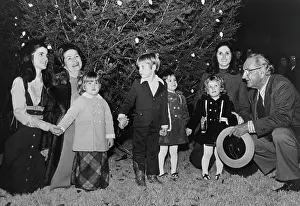 Former President Johnson and Family