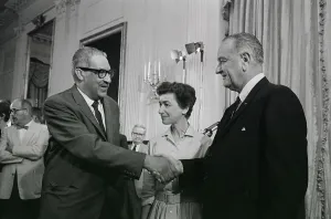Intelligence Specialist Prints: President Johnson and Judge Marshall