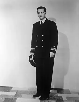 President Johnson In Navy Lt. Uniform