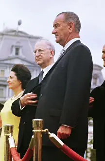 President Johnson and President Eamon de Valera, of Ireland