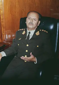 President Juan Velasco Alvarado Of Peru