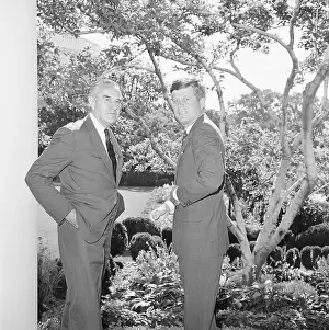 President Kennedy and Ambassador Harriman