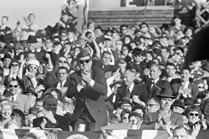 Applauding Prints: President Kennedy Applauding at Football Game