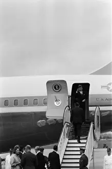 President Kennedy Arrives In Berlin