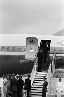 Presidential Prints: President Kennedy Arrives In Berlin