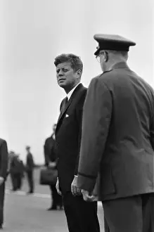 Presidential Prints: President Kennedy Arrives In Berlin