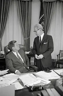 President Kennedy with Arthur Goldberg