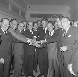 Diplomacy Prints: President Kennedy with Central American Leaders