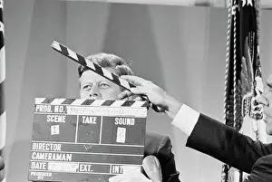 Statement Prints: President Kennedy and Clapboard