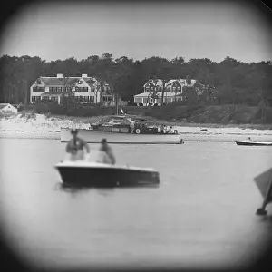 Nantucket Prints: President Kennedy and Family Boating in Nantucket Sound