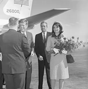 Connally Prints: President Kennedy With First Lady and Governor Connally