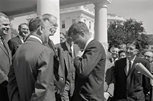 President Kennedy Meeting with Physicians