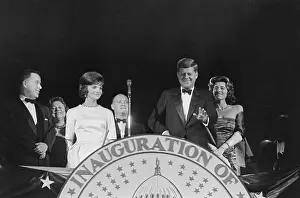 Applauding Prints: President Kennedy at Pre-Inaugural Gala