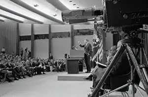 President Kennedy at Press Conference During Berlin Crisis