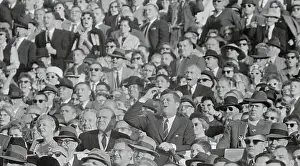 President Kennedy Reacting to Football Game