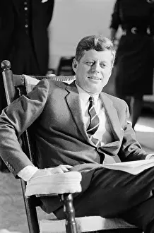 Threatening Prints: President Kennedy in Rocking Chair