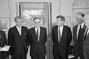 President Kennedy and Roger Blough