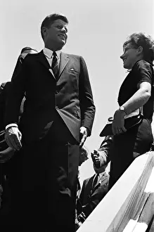 A046007 Prints: President Kennedy Speaks At Vanderbilt