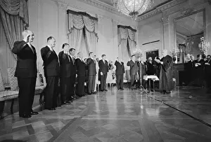 Arthur J Prints: President Kennedy's Cabinet Being Inaugurated