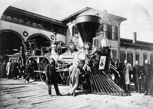 Assassination Prints: President Lincoln's Funeral Train