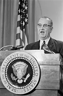 President Lyndon Johnson Speaking