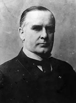 Portrait Male Head Prints: President McKinley
