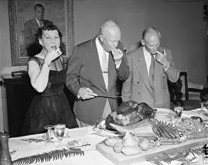 President and Mrs. Eisenhower with Viscount Montgomery