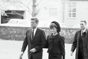 Hyde Park Prints: President and Mrs. Kennedy Arriving For Funeral