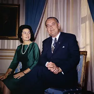 President and Mrs. Lyndon B. Johnson