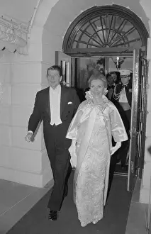 Inaugural Prints: President And Mrs. Reagan Leaving