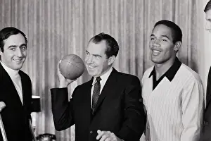 President Nixon and OJ Simpson