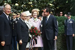 President Nixon and President Carlos Lieras Restrapo