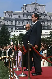 President Nixon and President Carlos Lieras Restrapo