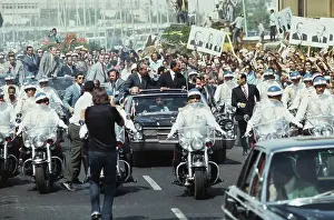 Huty31503 Prints: President Nixon And President Sadat In Egypt