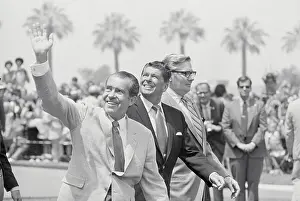 President Nixon Waving
