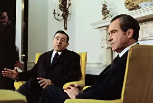 President Richard Nixon and Foreign Minister Andrei Gromyko
