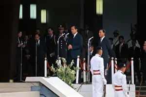 President Richard Nixon Giving His Speech