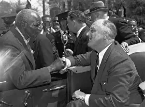 Pince Nez Prints: President Roosevelt and George Washington Carver