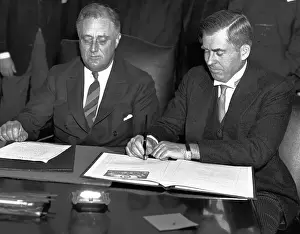 President Roosevelt and Henry Wallace