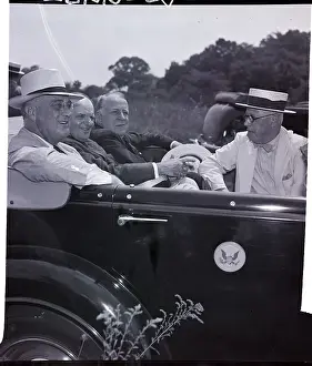 Tour Prints: President Roosevelt Touring Washington